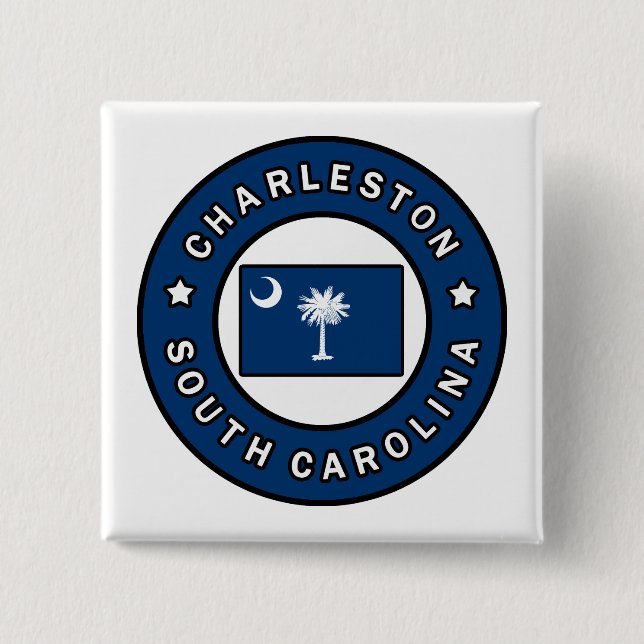 Chapa Cuadrada Charleston South Carolina (Anverso)