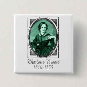 Chapa Cuadrada Charlotte Brontë