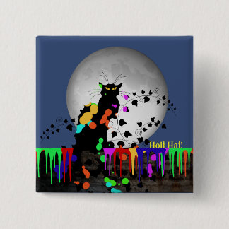 Chapa Cuadrada Chat Noir Holi Hai