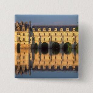 Chapa Cuadrada Chateau de Chenonceau, Río Cher, Loir-et-Cher,