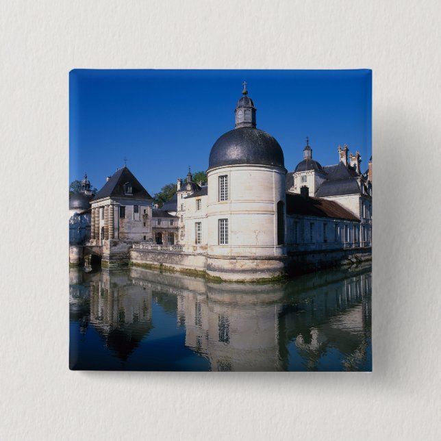 Chapa Cuadrada Chateau Tanlay, Tanlay, Borgoña, Francia (Anverso)