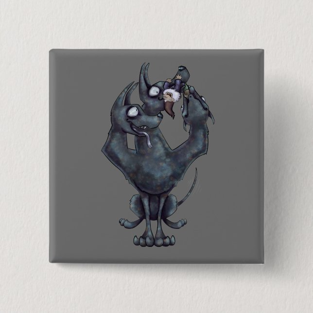 Chapa Cuadrada Chew Toy (Anverso)