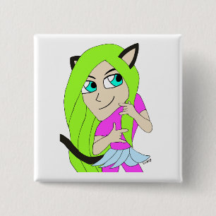 Chapa Cuadrada chibi catgirl