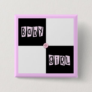 Chapa Cuadrada Chica de Baby Shower