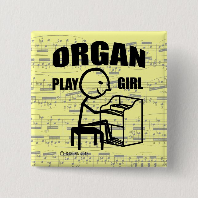 Chapa Cuadrada Chica de juego de órganos (Anverso)