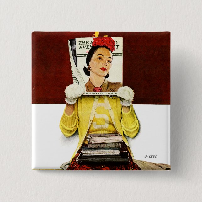 Chapa Cuadrada Chica de portada (Anverso)