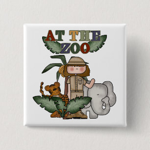 Chapa Cuadrada Chica en el parque zoológico