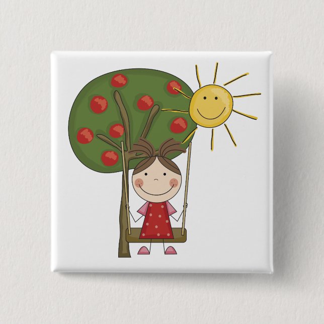 Chapa Cuadrada Chica en las camisetas y los regalos del (Anverso)