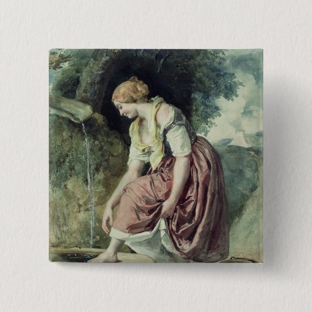 Chapa Cuadrada Chica en un conducto (Anverso)