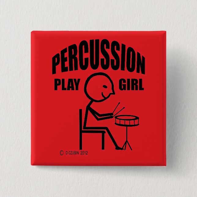 Chapa Cuadrada Chica Percusation Play (Anverso)