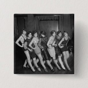 Chapa Cuadrada Chicas de la aleta: 1925