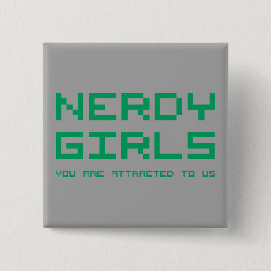 Chapa Cuadrada Chicas Nerdy 2