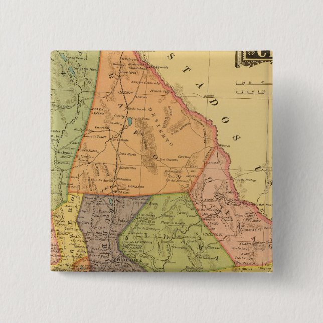 Chapa Cuadrada Chihuahua (Anverso)