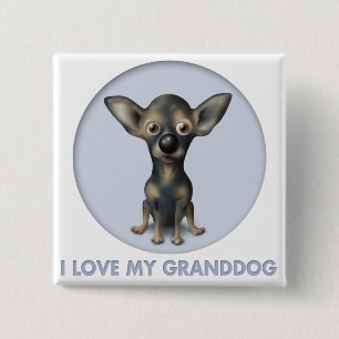 Chapa Cuadrada Chihuahua 2 Granddog