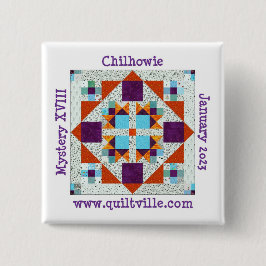 Chapa Cuadrada Chilhowie pin back button