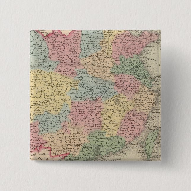 Chapa Cuadrada China 8 (Anverso)