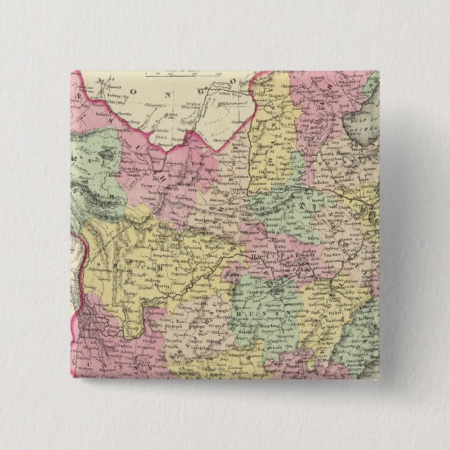 Chapa Cuadrada China 8 (Anverso)