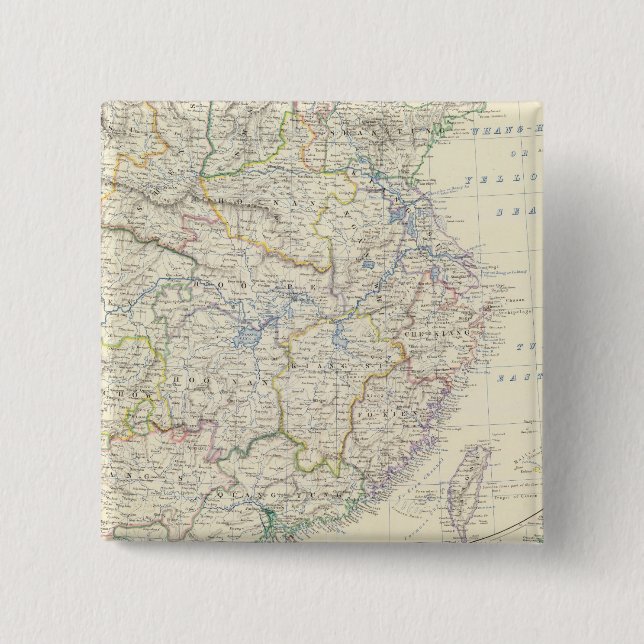 Chapa Cuadrada China, Japón (Anverso)