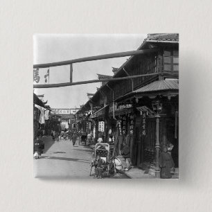 Chapa Cuadrada Chinatown en Shangai, fin del siglo XIX