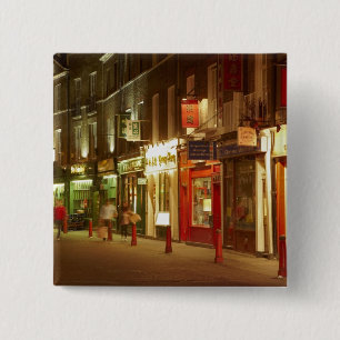 Chapa Cuadrada Chinatown, Soho, Londres, Inglaterra, Reino Unido