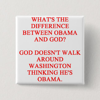Chapa Cuadrada chiste anti de obama