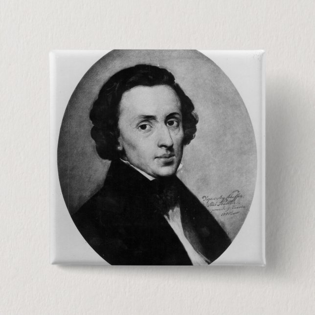 Chapa Cuadrada Chopin, 1858 (Anverso)