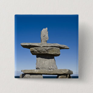 Chapa Cuadrada Churchill, Manitoba. Inukshuk
