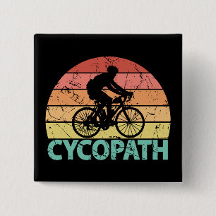 Chapa Cuadrada Ciclismo divertido Cycopath