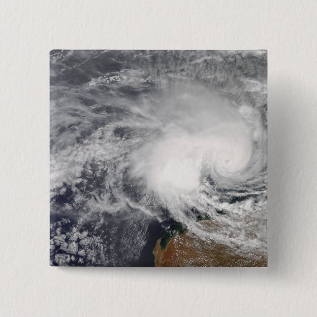 Chapa Cuadrada Ciclón tropical Nicholas frente a Australia (Anverso)