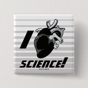 Chapa Cuadrada Ciencia I (del corazón anatómico)