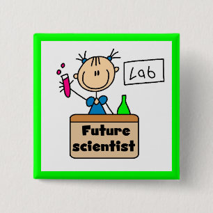 Chapa Cuadrada Científico del Futuro