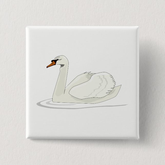 Chapa Cuadrada Cisne (Anverso)