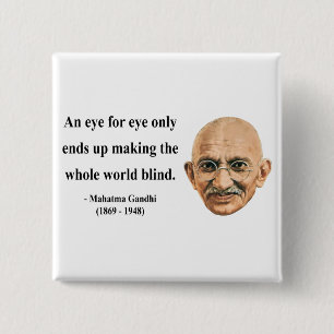 Chapa Cuadrada Cita 3b de Gandhi