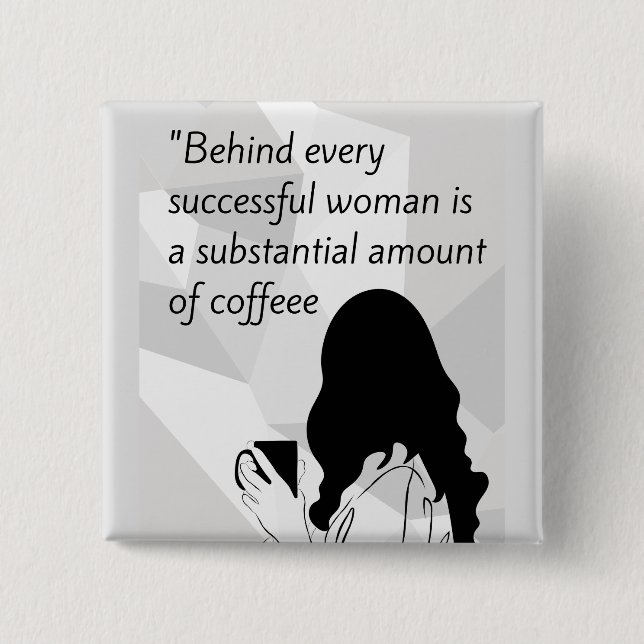 Chapa Cuadrada cita de café (Anverso)