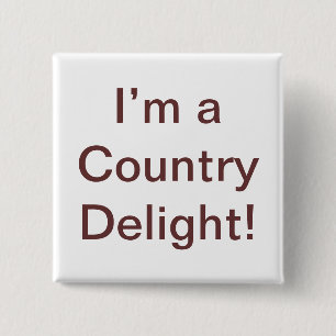 Chapa Cuadrada Cita de Country Delight