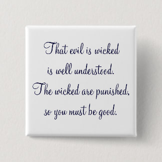 Chapa Cuadrada Cita de las sombras oscuras