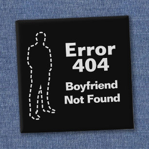 Chapa Cuadrada Citas en Línea - Error 404 - Novio No Encontrado