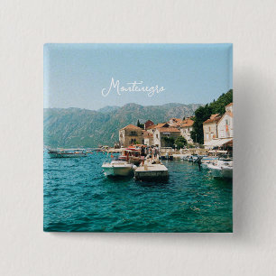 Chapa Cuadrada Ciudad costera de Perast, Montenegro