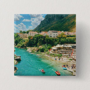 Chapa Cuadrada Ciudad de Mostar - Bosnia y Herzegovina
