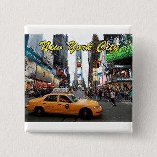 Chapa Cuadrada Ciudad de Nueva York foto profesional