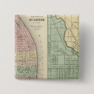 Chapa Cuadrada Ciudad de St Louis, Missouri City of Chicago