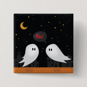 Chapa Cuadrada Ciudad fantasma, personalizado espeluznante de Hal