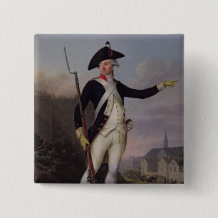 Chapa Cuadrada Ciudadano Nau-Deville en uniforme del Guardia