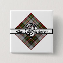 Clan Stewart Fancy Escudo Badge
