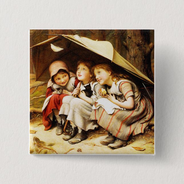 Chapa Cuadrada Clark Three Little Kittens (Anverso)