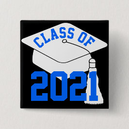 Chapa Cuadrada Clase azul de 2024 Grad Cap