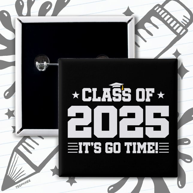 Chapa Cuadrada Clase de 2025 Graduación de secundaria de 2025 (Subido por el creador)
