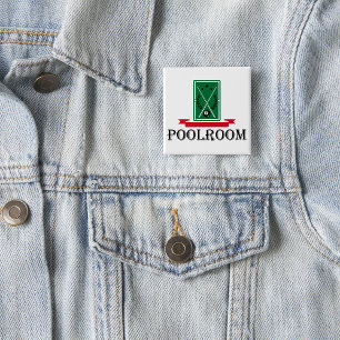 Chapa Cuadrada Clásico de billar americano de 8 bolas