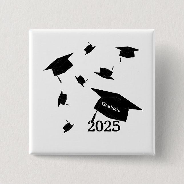 Chapa Cuadrada Class of 2025 grad cap  (Anverso)