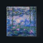 Chapa Cuadrada Claude Monet - Water Lilies, 1916<br><div class="desc">Claude Monet - Water Lilies,  1916</div>